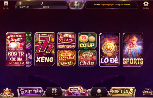 Tham gia kèo chấp tại Gem win dễ dàng