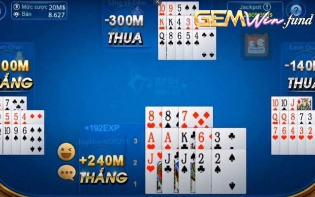 Mậu binh top game bài đổi thưởng hay nhất Gemwin